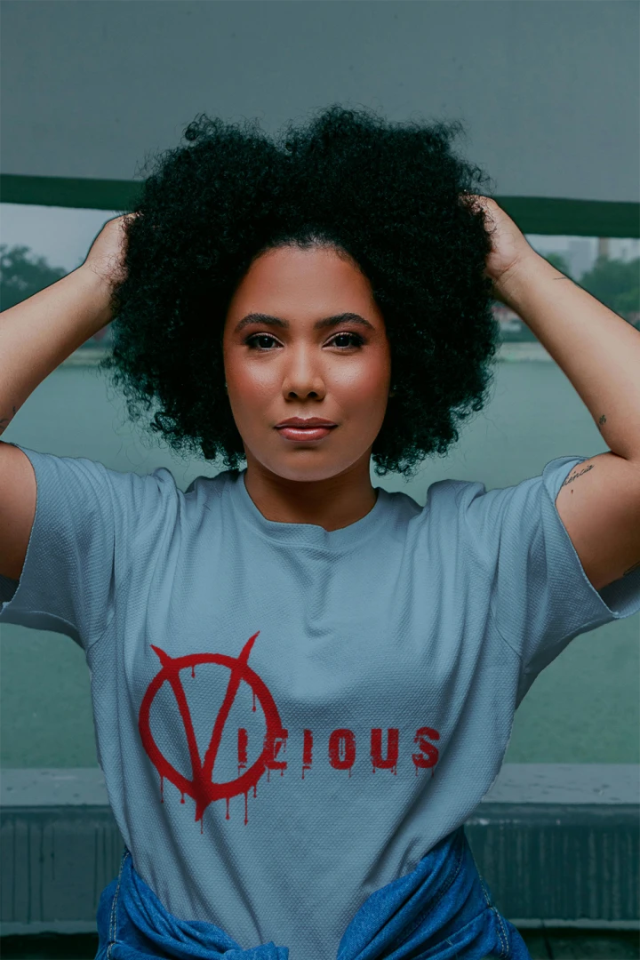 VICIOUS Crop Tee Pocket