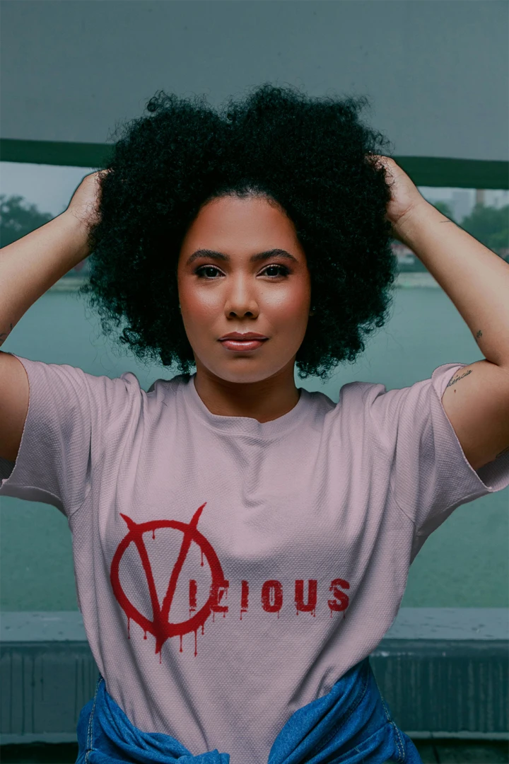 VICIOUS Crop Tee Pocket