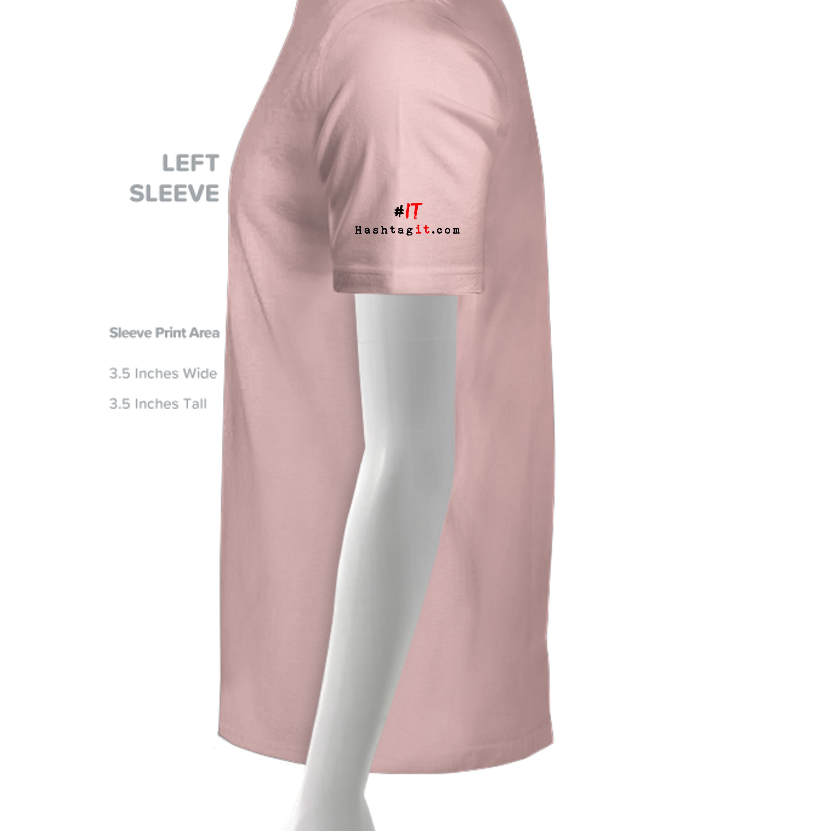 SOLID PINK BLEND - 1010BE - SLEEVE_LEFT